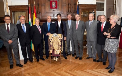 Entrega del XIIIº Trofeo Vestido de Luces Rioja y Oro al diestro Sebastián Castella
