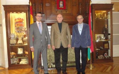 Visita del Embajador de Serbia, Danko Prokic.