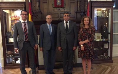 Visita del Sr. Embajador de Georgia y nuevo Secretario General de la Organización Mundial del Turismo (OMT)