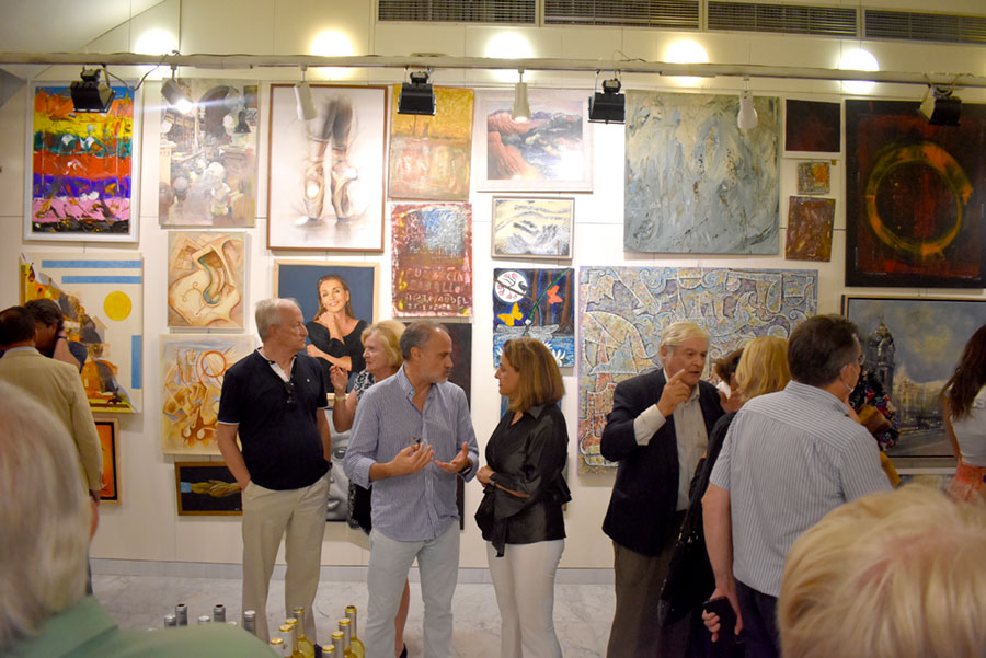 INAUGURACIÓN EXPOSICIÓN DE PINTURA “EL ARTE DESNUDA A LA ASFIXIA”
