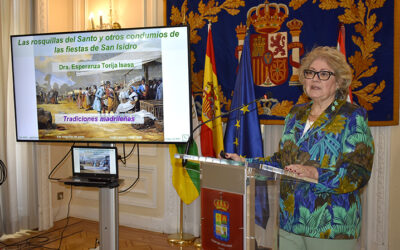 CONFERENCIA “LAS ROSQUILLAS DEL SANTO Y OTROS CONDUMIOS DE LAS FIESTAS DE SAN ISIDRO”