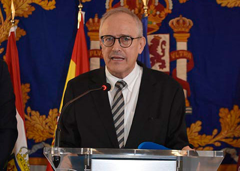 Toma de posesión de Pedro López Arriba como presidente del Centro Riojano de Madrid